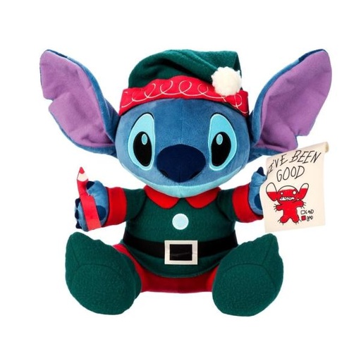 [PI11517] Peluche Disney de Stitch Navidad 12" 3a+