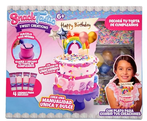 [PE2412010] Creaciones Dulces Pastel de Cumpleaños de Arcoiris 6a+
