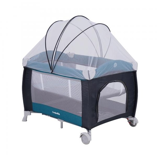 [AC211029205] Encierro Serpentina con Toldo Color Gris con Verde