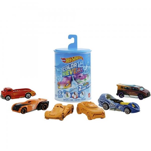 [MTGYP13] Carros Hot Whels Color Reveal Set/2 3a+