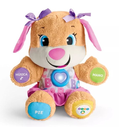 [MTFTN31] Fisher-Price Perrita Aprende Conmigo con Luz y Sonidos 6-36m