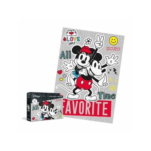 [RN12058] Rompecabezas Disney Mickey & Minnie 1000pzs 16a+