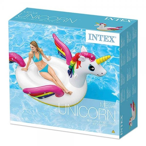 [INT57281] Flotador Mega Unicornio 287x193x165cm