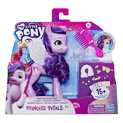 [HBF4281] MY Little Pony Súper Estrella Princess Petals 15pzs 5a+