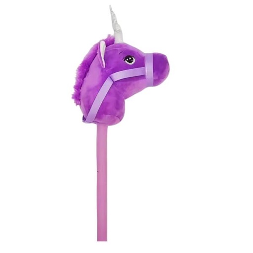 [YZS010PU] Unicornio de Palo Morado con Sonidos 3a+ (30333)
